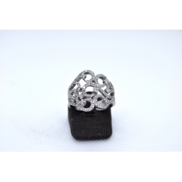 Bague Or blanc et Diamants