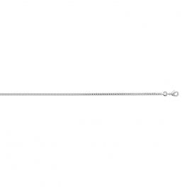 Chaine Argent 50cm maille Gourmette 2,10mm