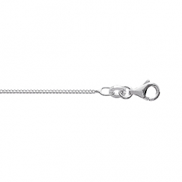 Chaine Argent 45cm maille Gourmette 1,10mm