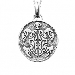 Pendentif Argent "Tortue Maorie"