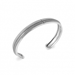 Bracelet jonc ouvert Argent