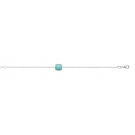 Bracelet en Argent et Amazonite