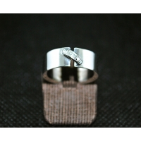 Bague d'occasion CHAUMET "Liens" en Or blanc et Diamants