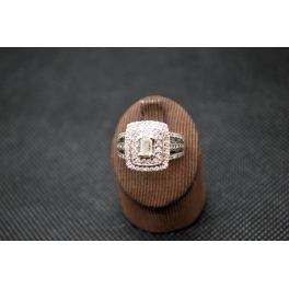 Bague d'occasion en Blanc et Diamants