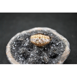 Bague d'occasion en Or Rose et Diamants