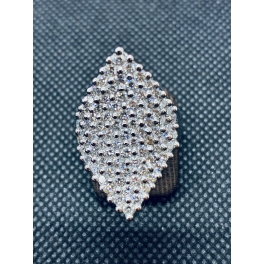 Bague en Or Blanc et Diamants