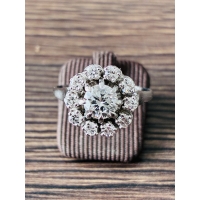 Bague en Or Blanc et Diamants