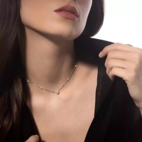 Collier Or Blanc Jessika Joy Xs Diamants