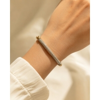 Bracelet Jonc ouvrant Or Jaune et Diamants