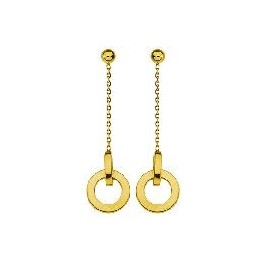 Boucles d'oreilles pendantes en OR  