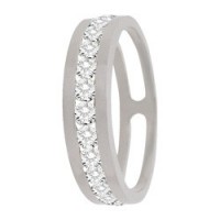 1/2 Alliance en OR et DIAMANT