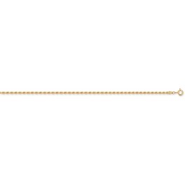 Collier maille CORDE en OR
