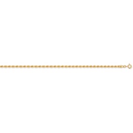 Collier maille CORDE en OR