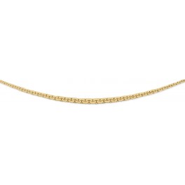 Collier maille HARICOT en OR