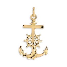 Pendentif Ancre en OR