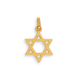 Pendentif ETOILE de DAVID en OR