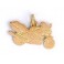 Pendentif MOTO en OR