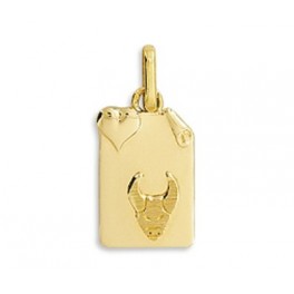 Pendentif signe du ZODIAQUE en OR