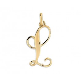 Pendentif INITIALE en OR