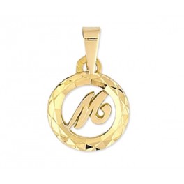 Pendentif INITIALE en OR