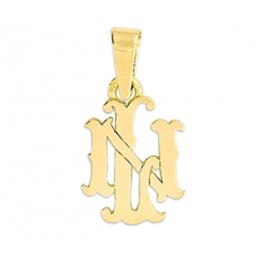 Pendentif INITIALE en OR