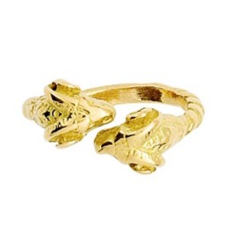 Bague TETE de BELIER en OR