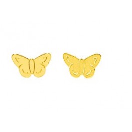 Boucles d'oreilles PAPILLON en OR  