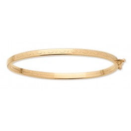 Bracelet JONC pour b&eacute;b&eacute; en OR