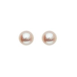 Boucles d'oreilles en OR et  PERLE de CULTURE