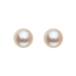 Boucles d'oreilles en OR et PERLE de CULTURE