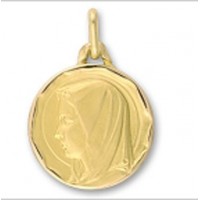 M&eacute;daille VIERGE en OR