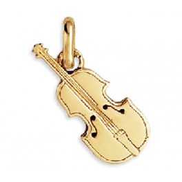 Pendentif VIOLON en OR