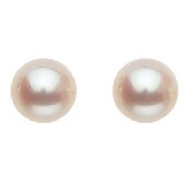 Boucles d'oreilles en OR et PERLE de CULTURE
