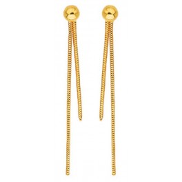 Boucles d'oreilles pendantes en OR  