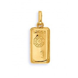 Pendentif LINGOT en OR