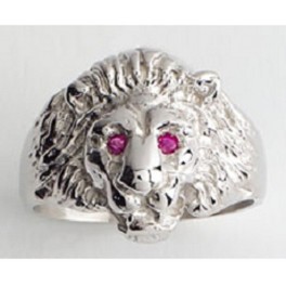 Bague TETE de LION en ARGENT