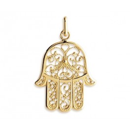 Pendentif MAIN de FATMA en OR