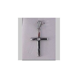 Croix en OR avec Diamant