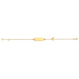 Bracelet &agrave; graver pour b&eacute;b&eacute; en OR