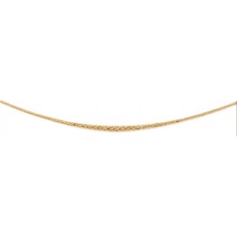 Collier maille PALMIER en OR