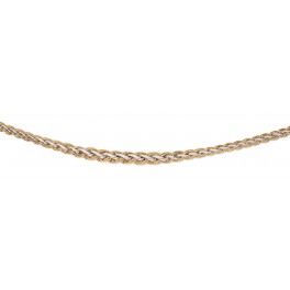 Collier maille PALMIER en OR