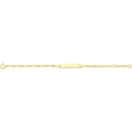 Bracelet &agrave; graver pour B&eacute;b&eacute; en OR