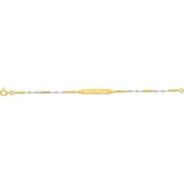 Bracelet &agrave; graver pour B&eacute;b&eacute; en OR
