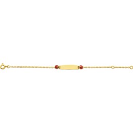 Bracelet &agrave; graver pour B&eacute;b&eacute; en OR