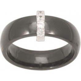 Bague en CERAMIQUE avec OXYDE de ZIRCONIUM