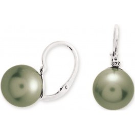 Boucles d'Oreilles en OR avec PERLE de TAHITI