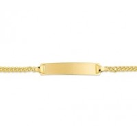Bracelet &agrave; graver pour b&eacute;b&eacute; en OR
