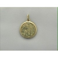 M&eacute;daille vierge en OR
