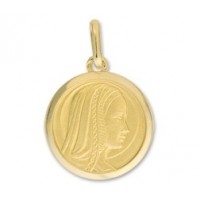 M&eacute;daille vierge en OR