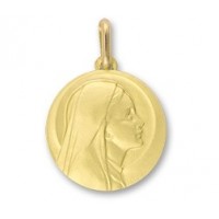 M&eacute;daille vierge en OR